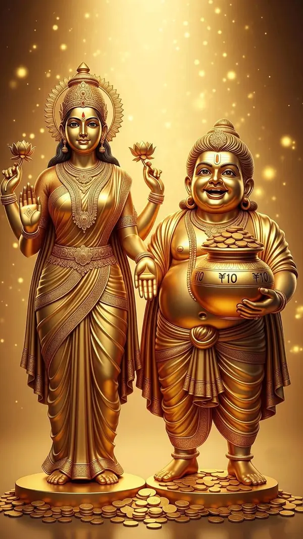 photo of kuber god image