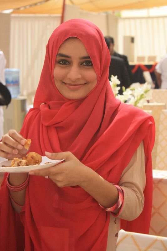 real girl profile portrait