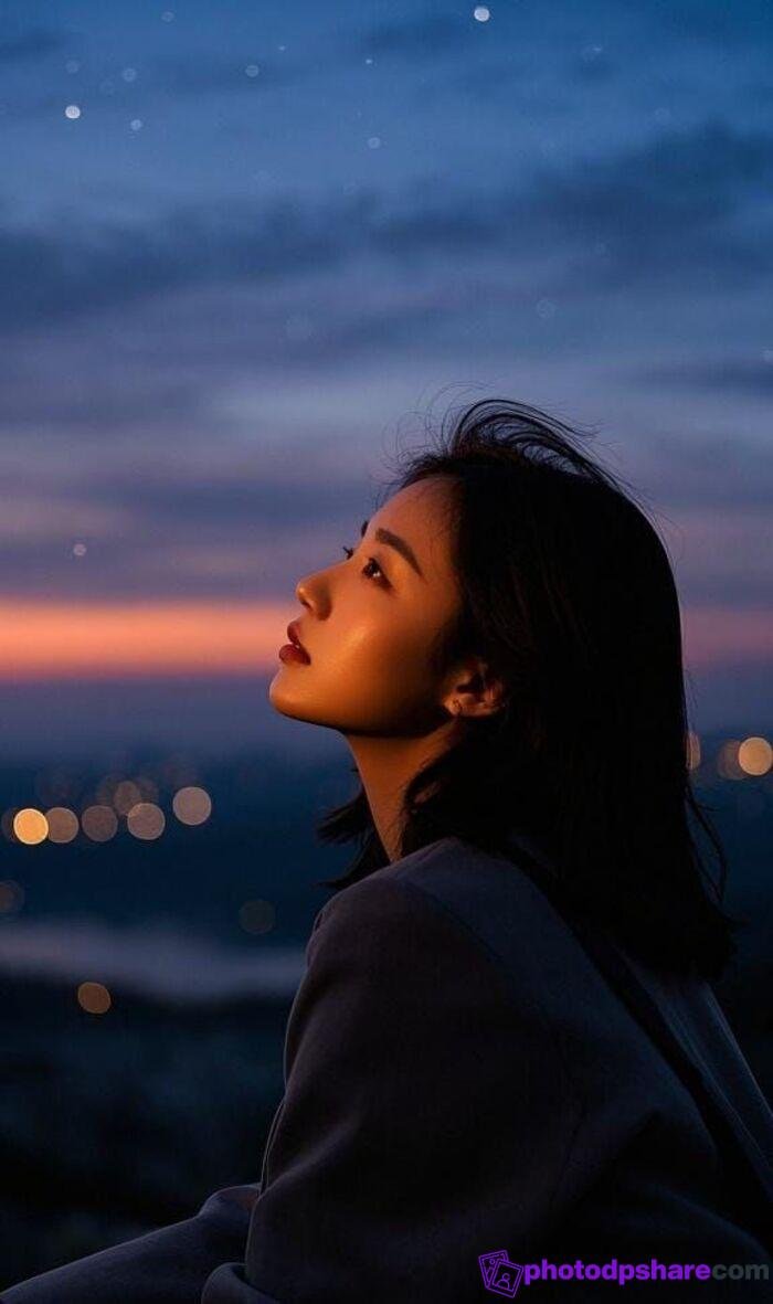 sad girl dp nice full