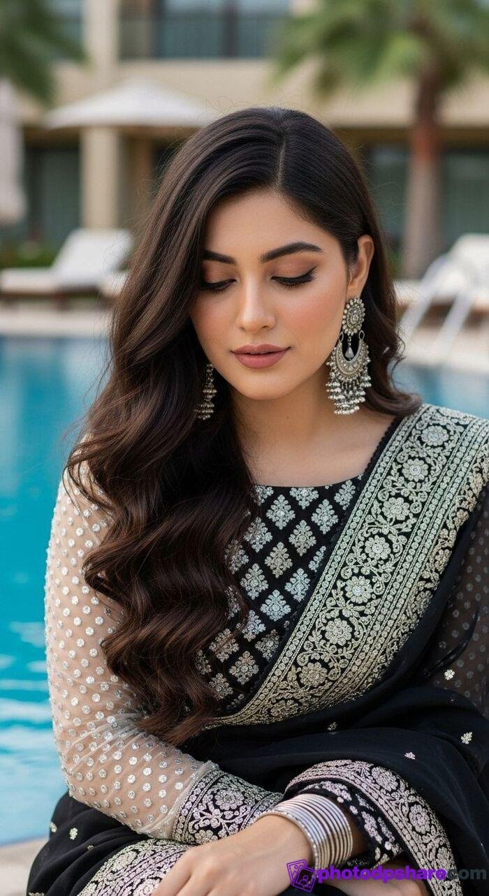 simple girl dp nice 4k full