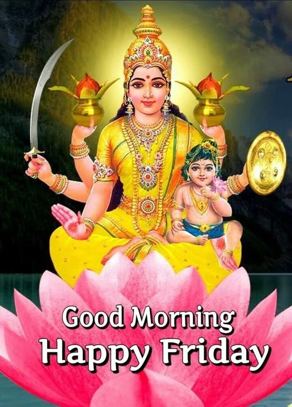 simple good morning jai mata di images