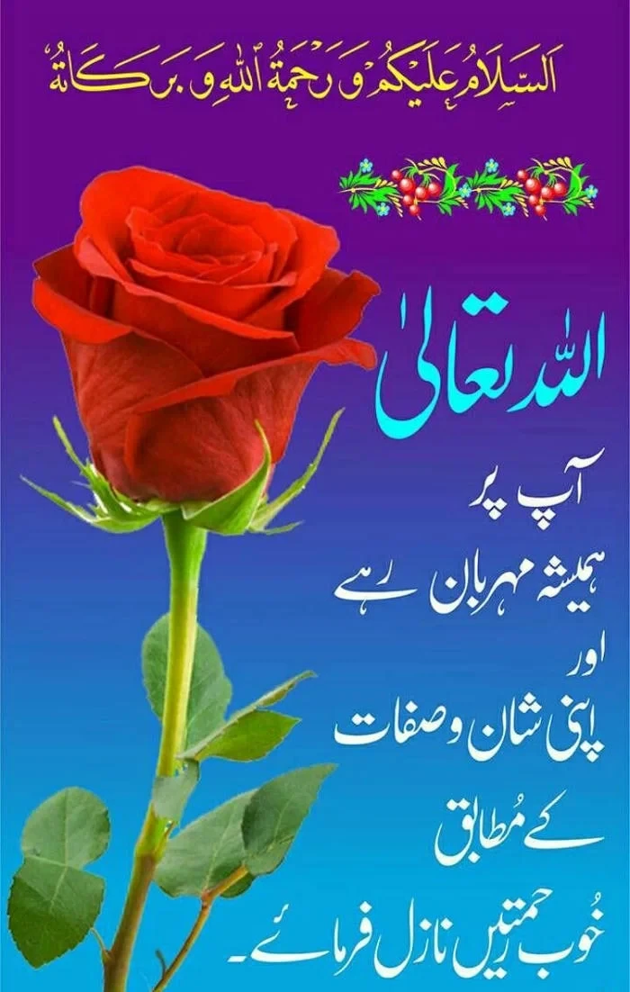special good morning images in urdu