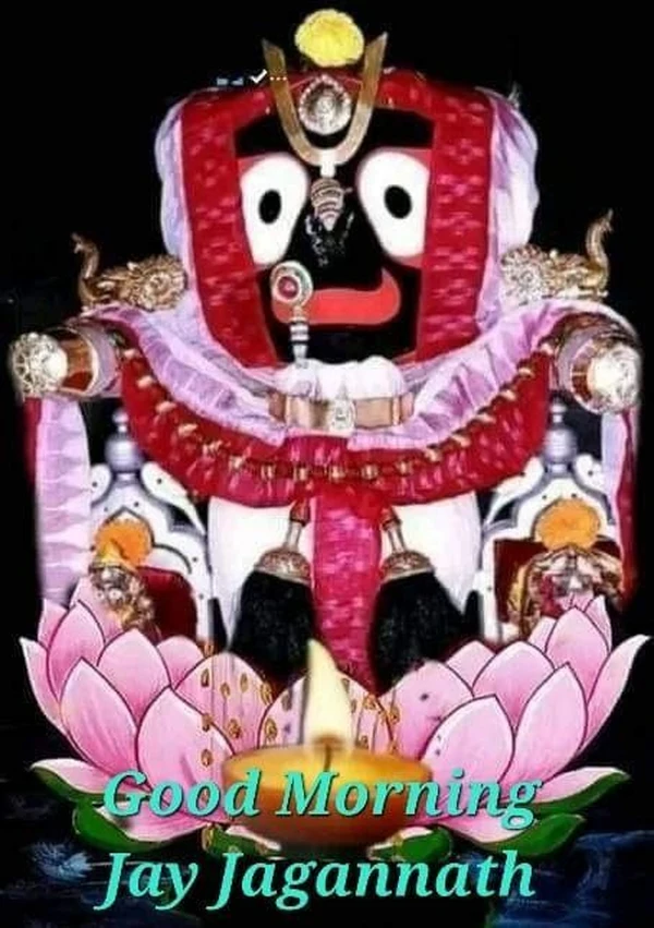 spiritual good morning jagannath images