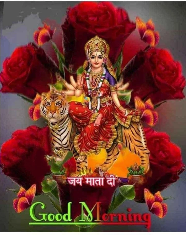 spiritual good morning jai mata di images