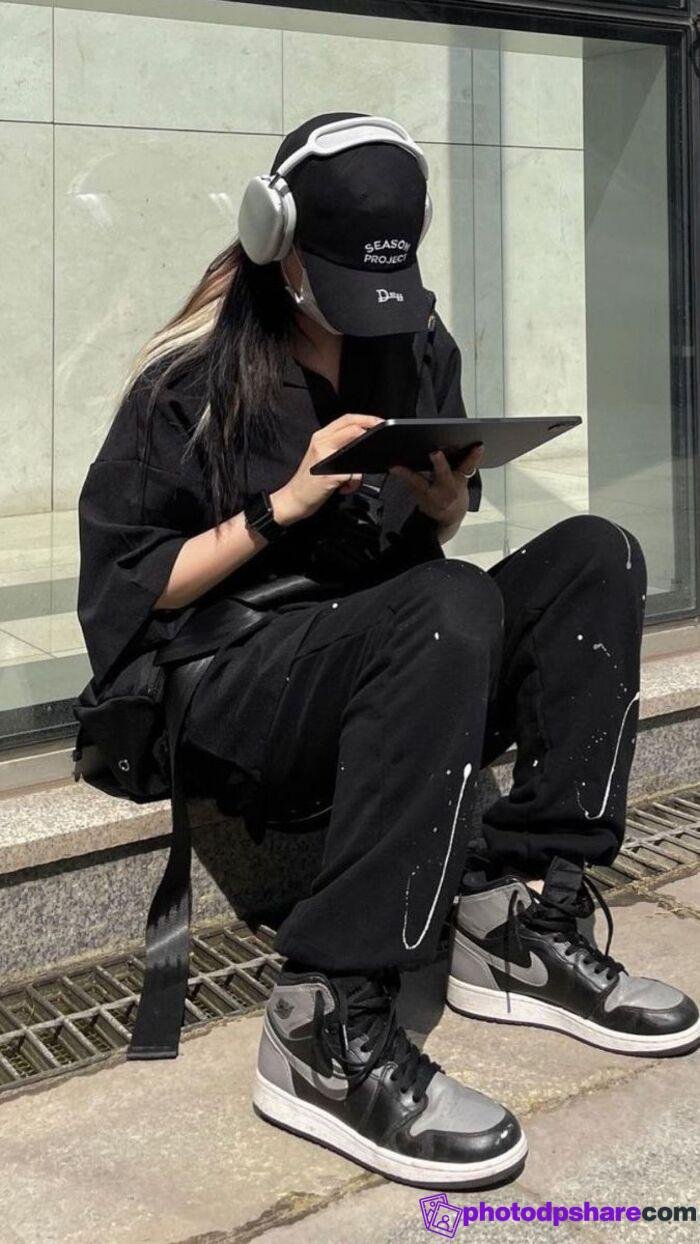 stylish girls dp 5d full