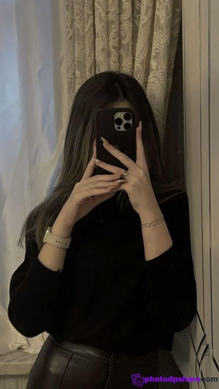 stylish hidden face cute girl images 4k full