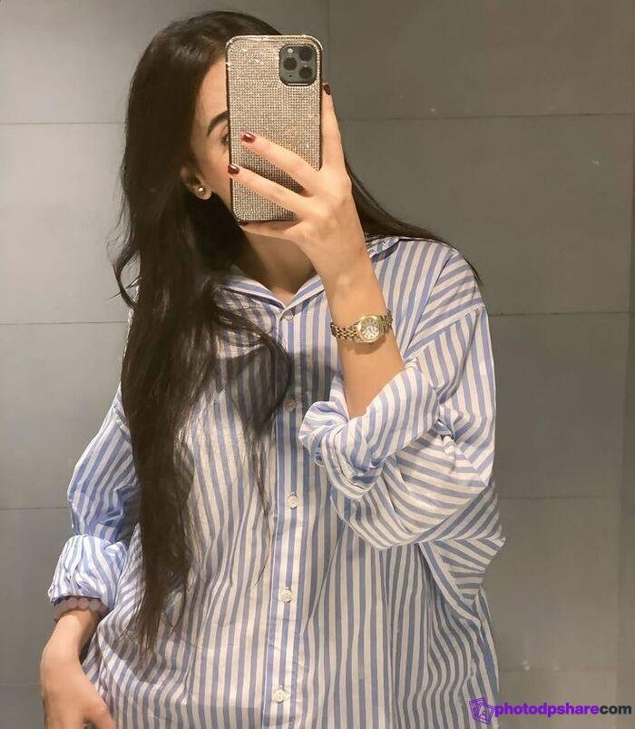 stylish hidden face cute girl images full