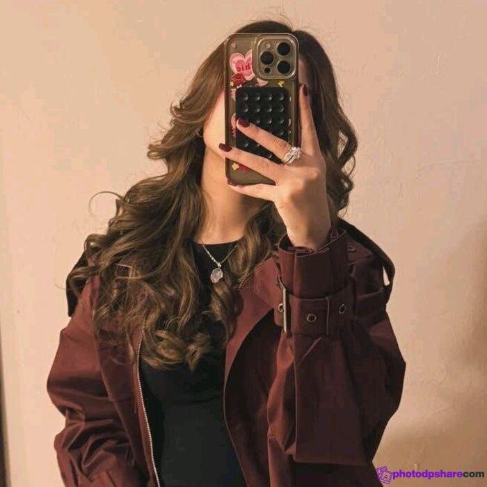 stylish hidden face cute girl images nice