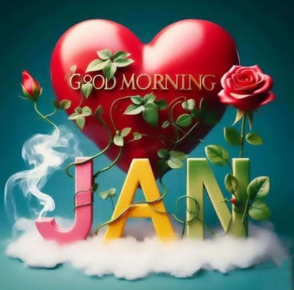 trending good morning jaan image