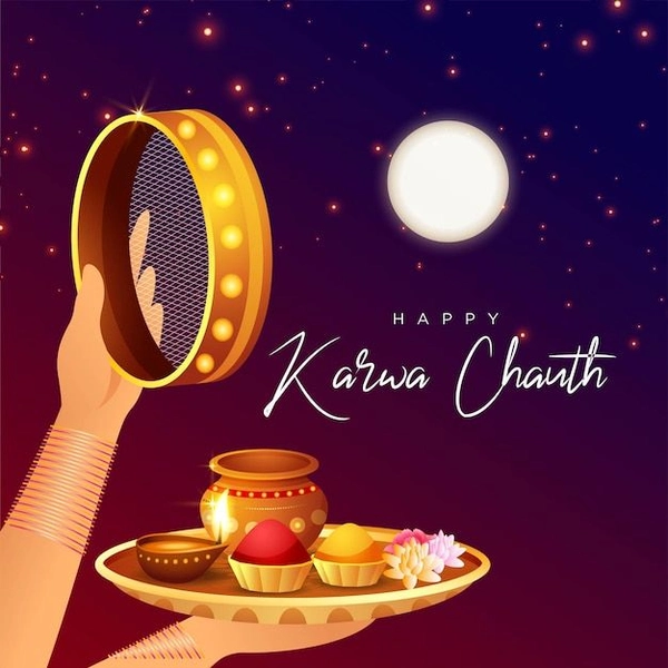 trending happy karwa chauth images