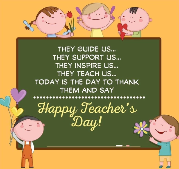 trending happy teachers day wishes images
