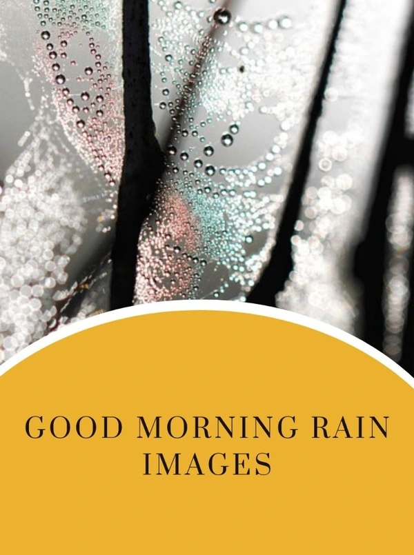 unique good morning images rain