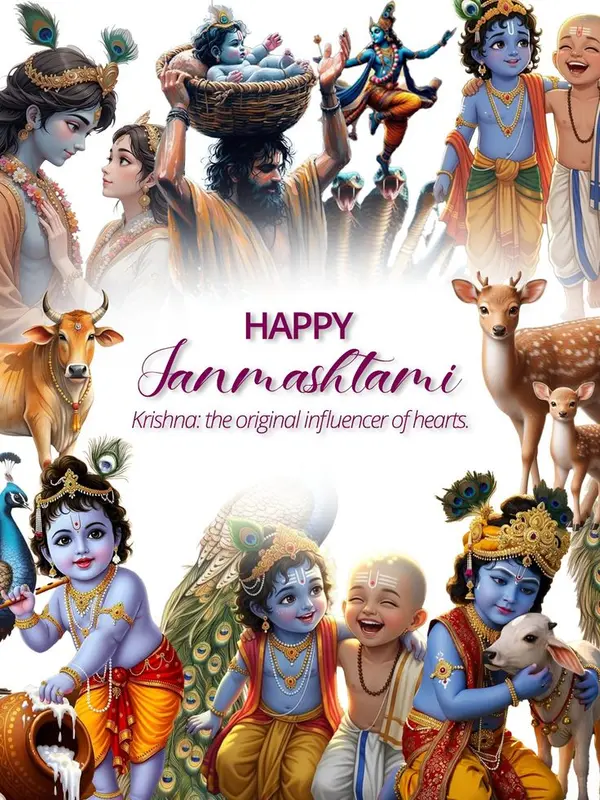 wishes happy janmashtami images hd