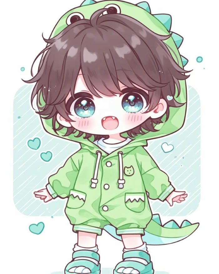 aesthetic cute boy cartoon dp