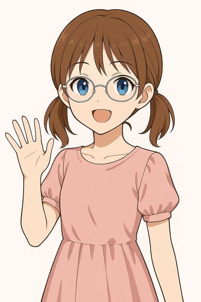 aethetic cute cartoon girl images for whatsapp dp hd