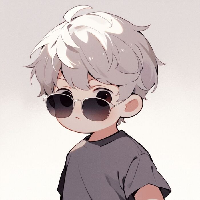 aethetics cartoon dp for boys