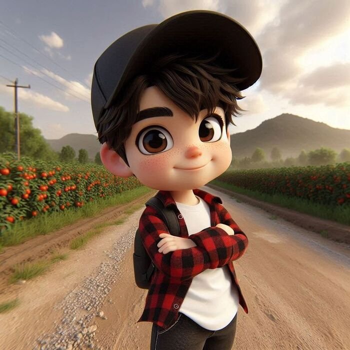 aethetics cute boy cartoon