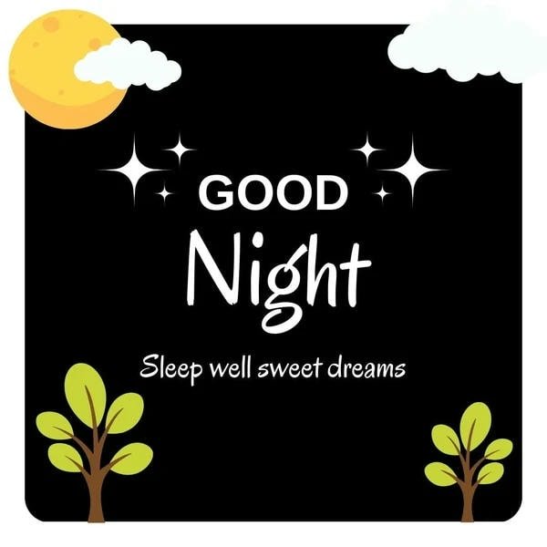 beautiful good night images for love
