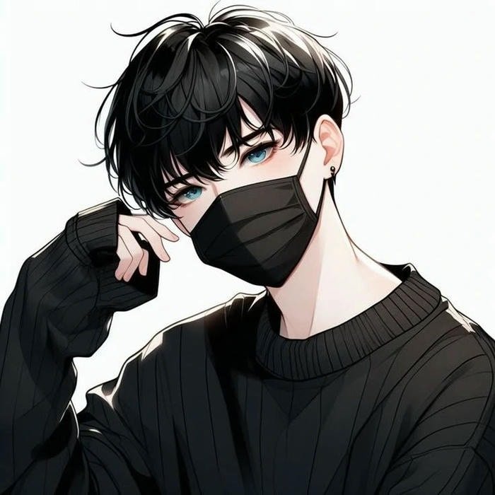 black dp for whatsapp mood