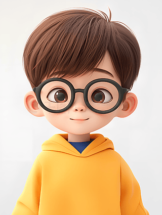 cartoon dp boy character