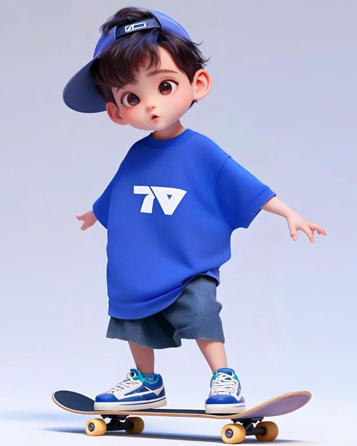 cool cute boy cartoon dp