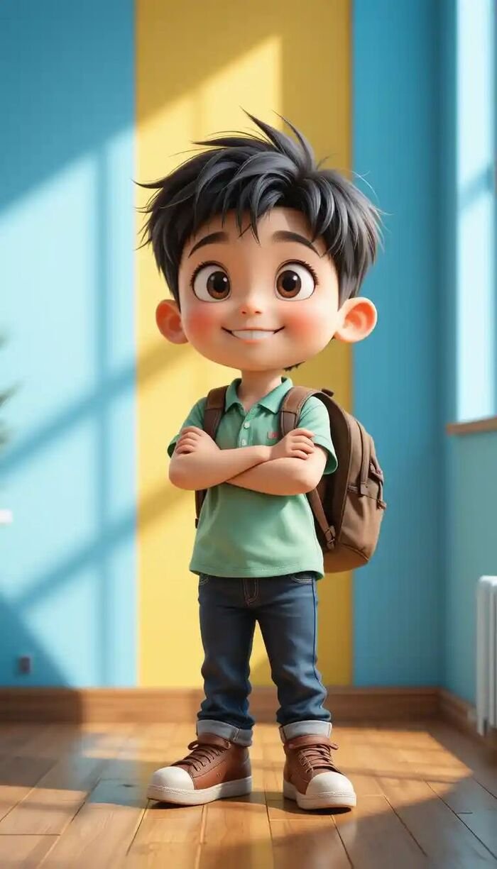 cute boy cartoon dp aethetics hot