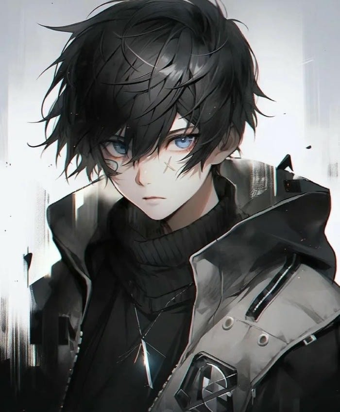 cute boy cartoon dp background