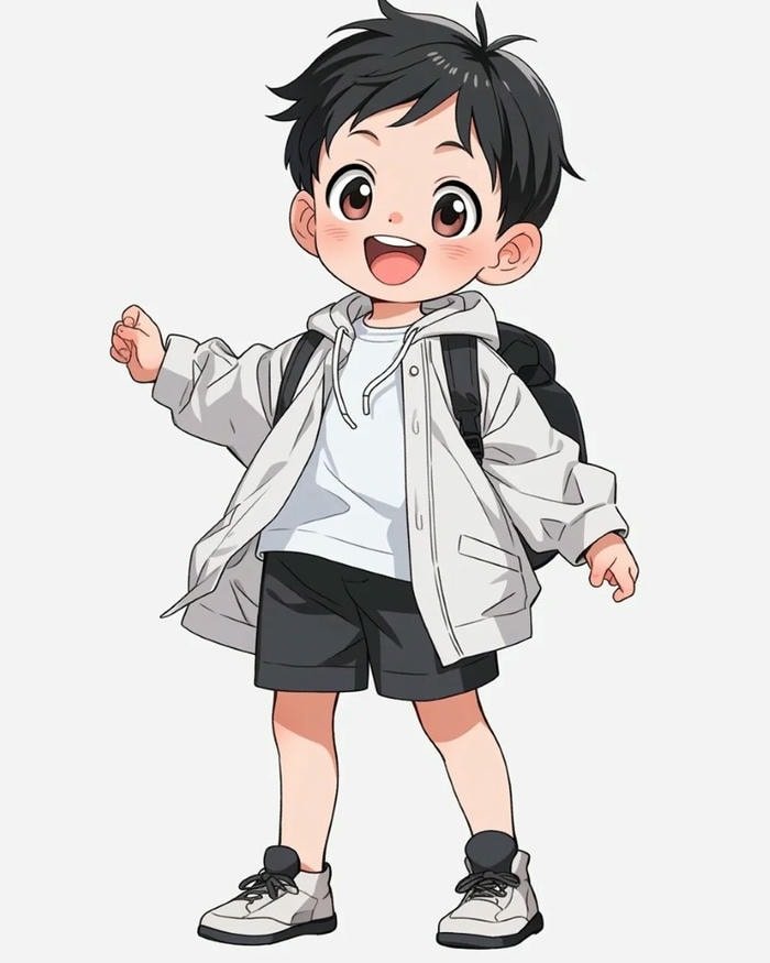 cute boy cartoon dp in hd