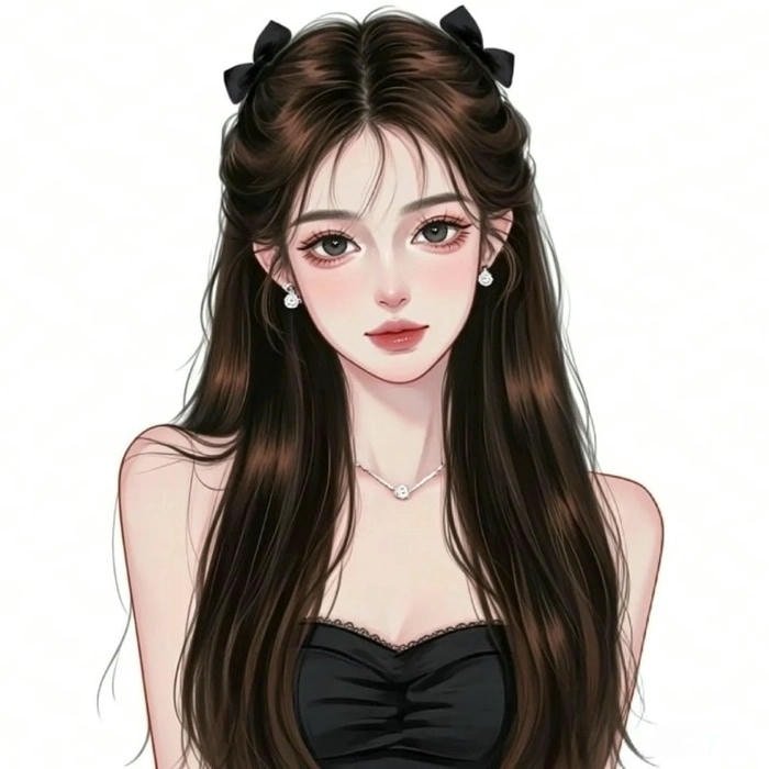 cute cartoon girl images for whatsapp dp hd