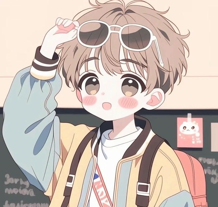 fresh cute boy dp cartoon