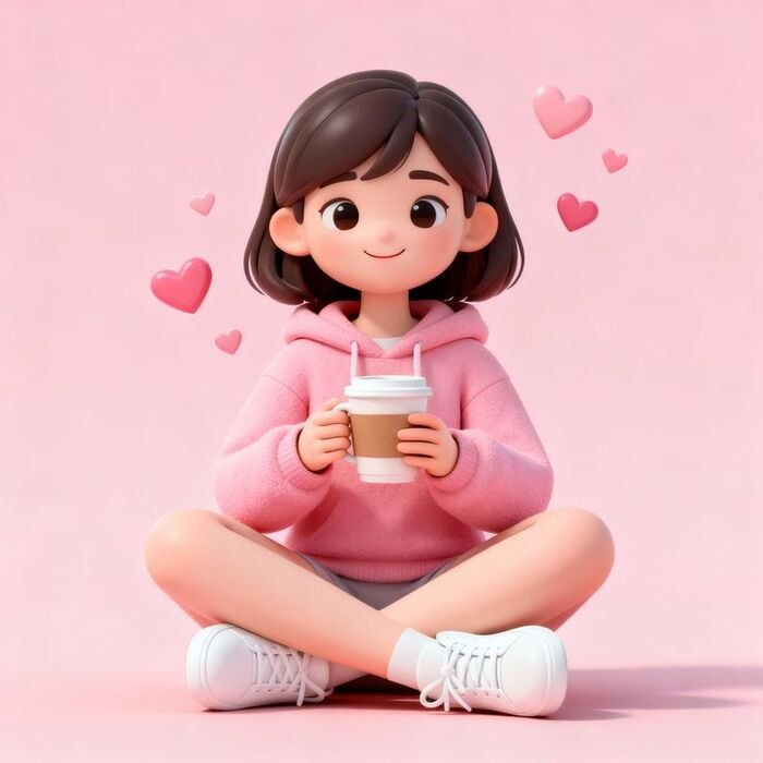 full hd pinterest cute cartoon girl images for whatsapp dp