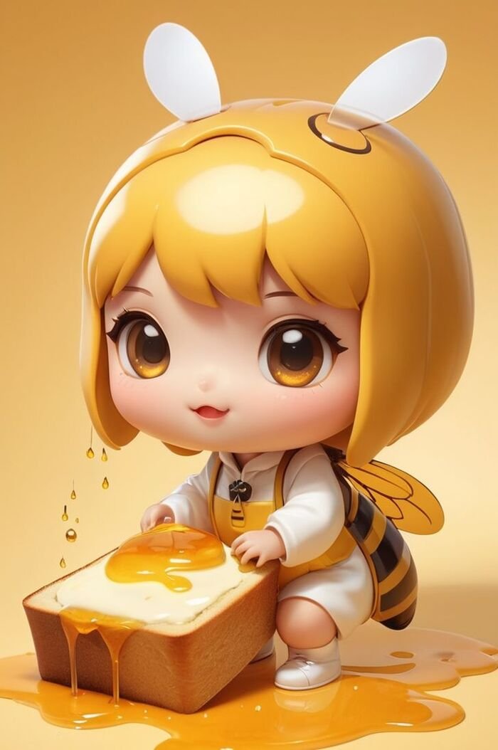 hd aethetics cute cartoon girl images for whatsapp dp