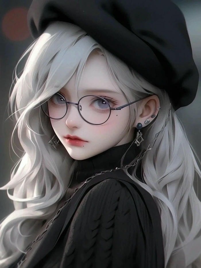 moody cute cartoon girl photos for whatsapp dp