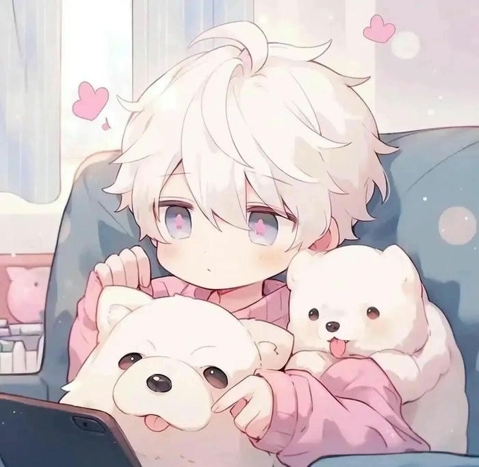 simple cute boy dp cartoon