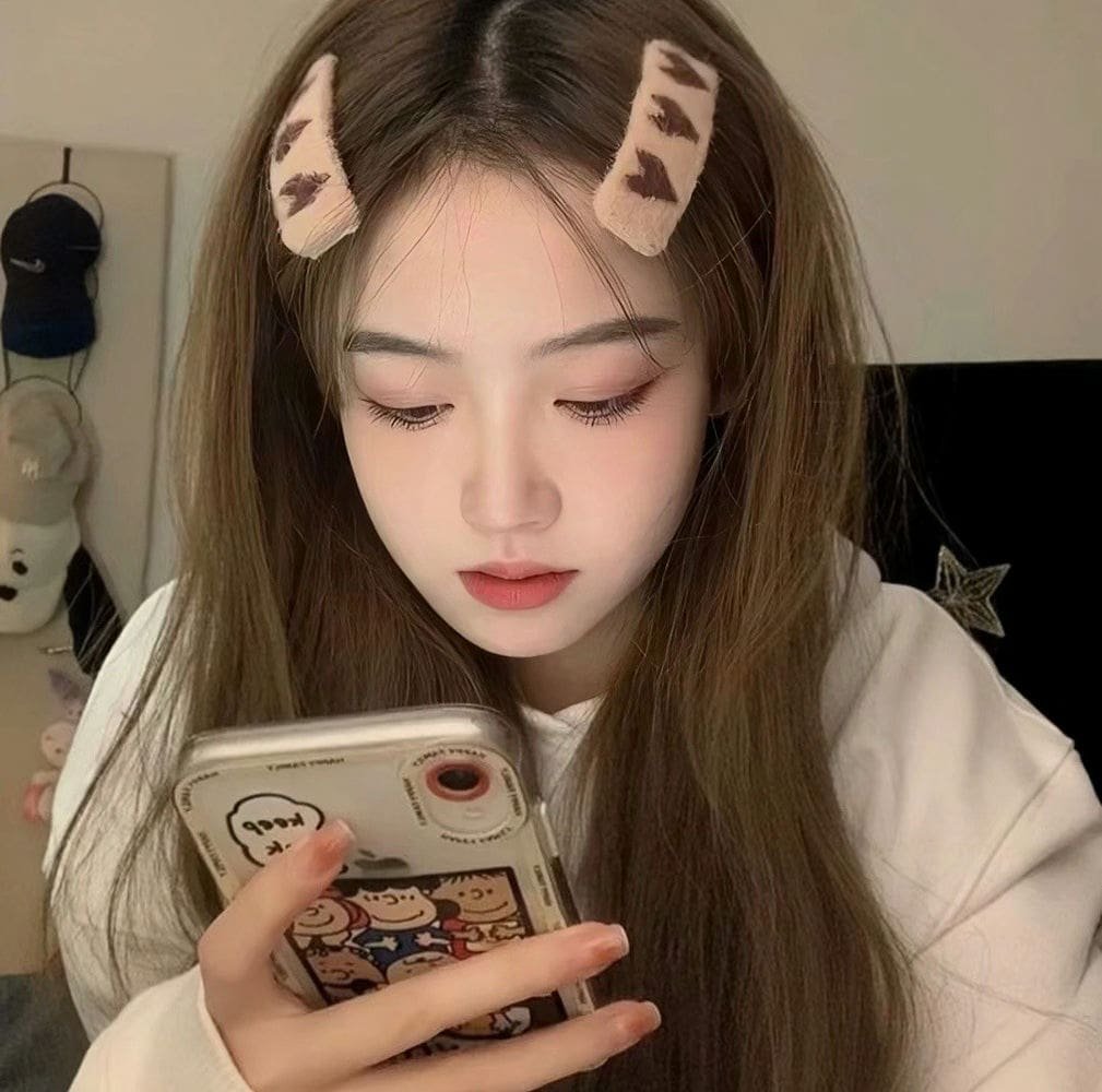 stylish cute girl portrait