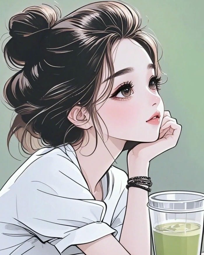 trendy cartoon dp for girls