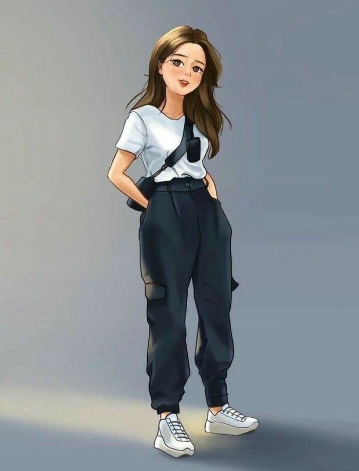 whatsapp dp cartoon artistic style