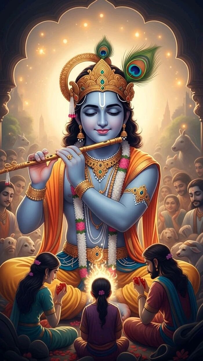 aethetics lord krishna 3d image hot full hd