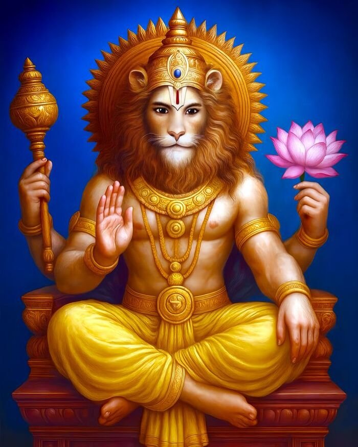 aethetics lord narasimha images hd