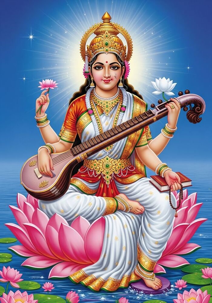 aethetics lord saraswati images hd