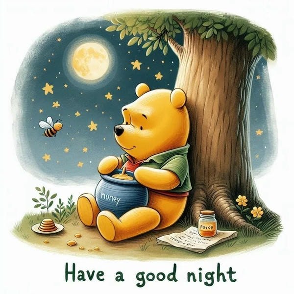 beautiful stylish good night cartoon images