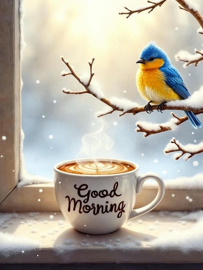 famous good morning winter images