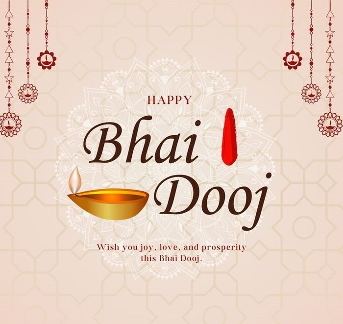 happy bhai dooj aethetics