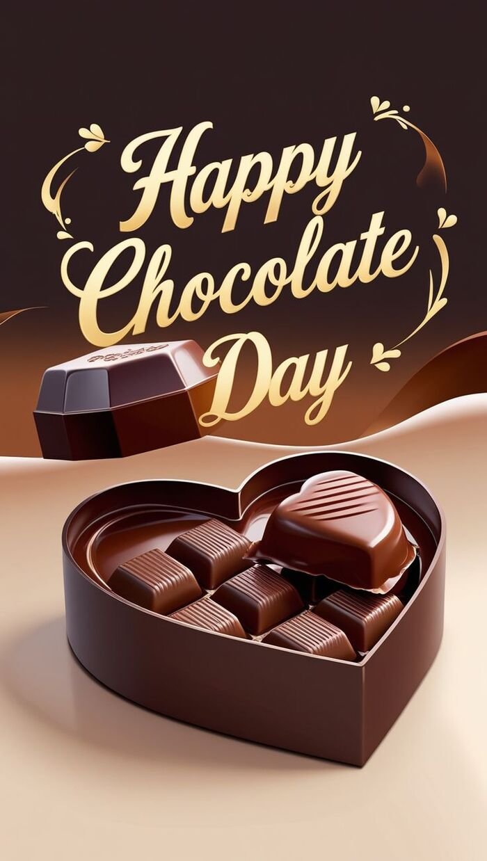 happy chocolate day image aethetics hot