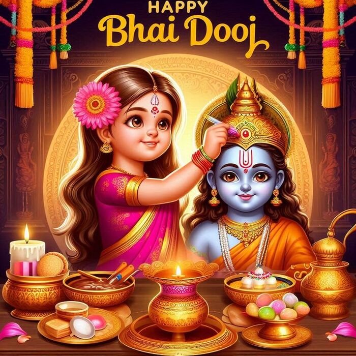hd happy bhai dooj images
