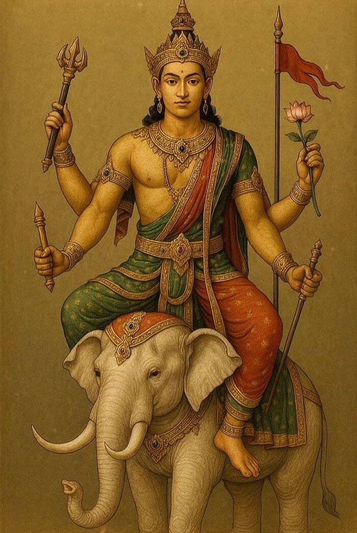 lord indra image aethetics hd