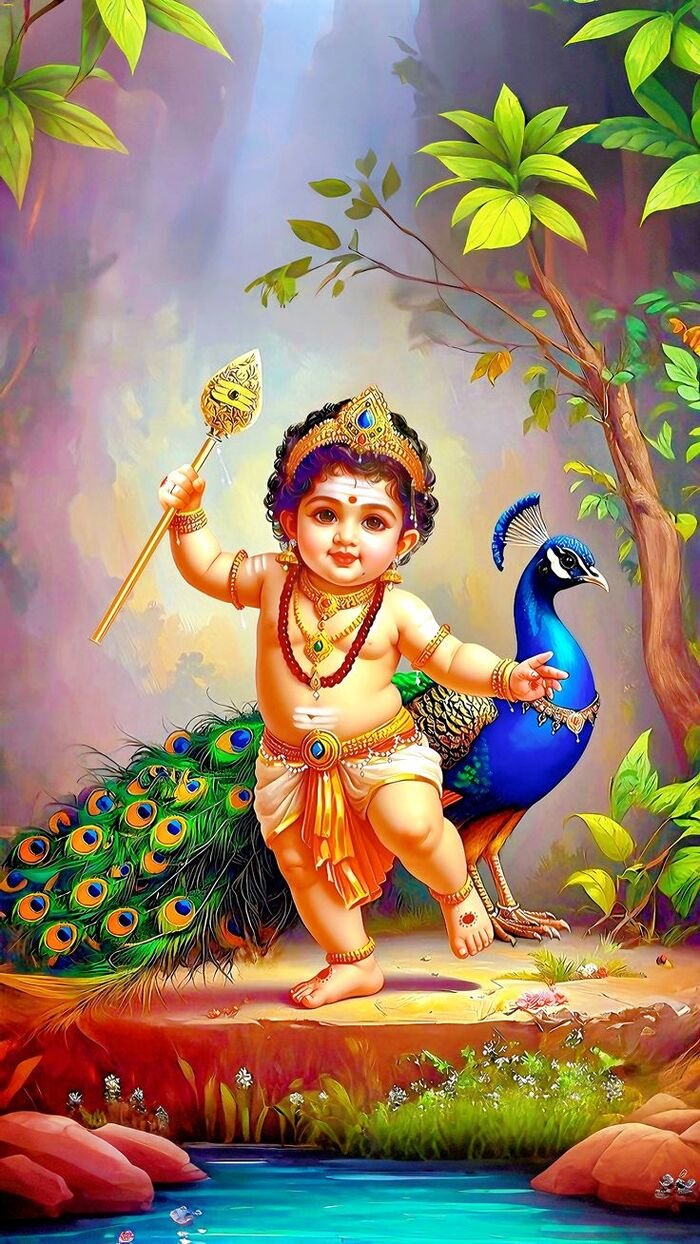 lord murugan vel 3d images hd