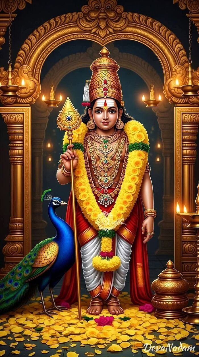 lord murugan vel 3d images