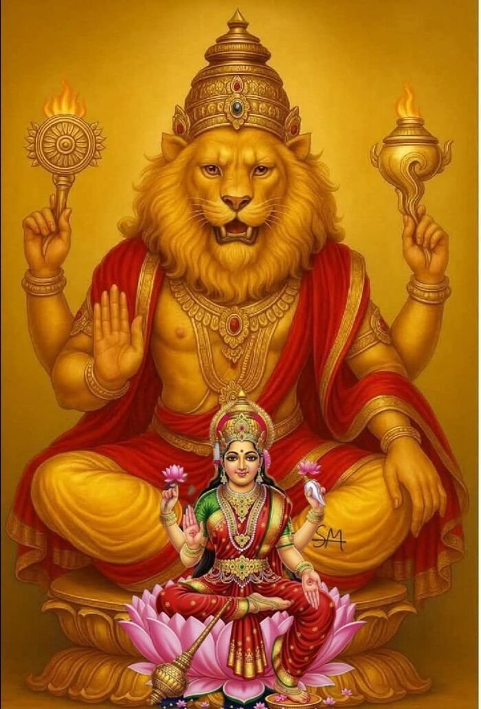 lord narasimha images aethetics hot