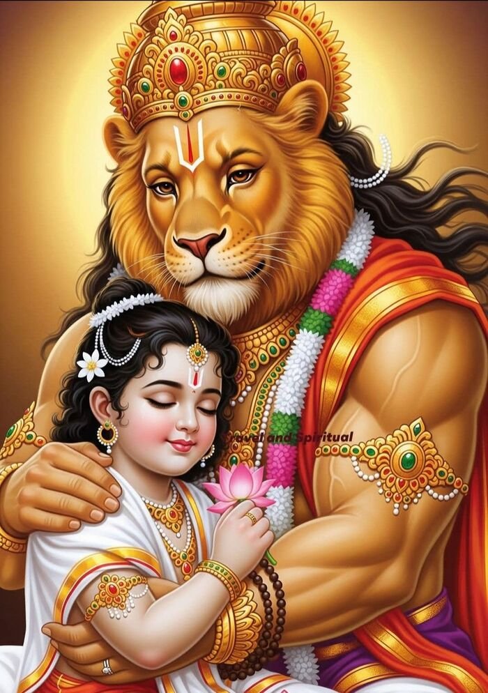 lord narasimha images best aethetics